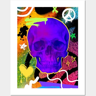 Graffiti Skull Posters and Art